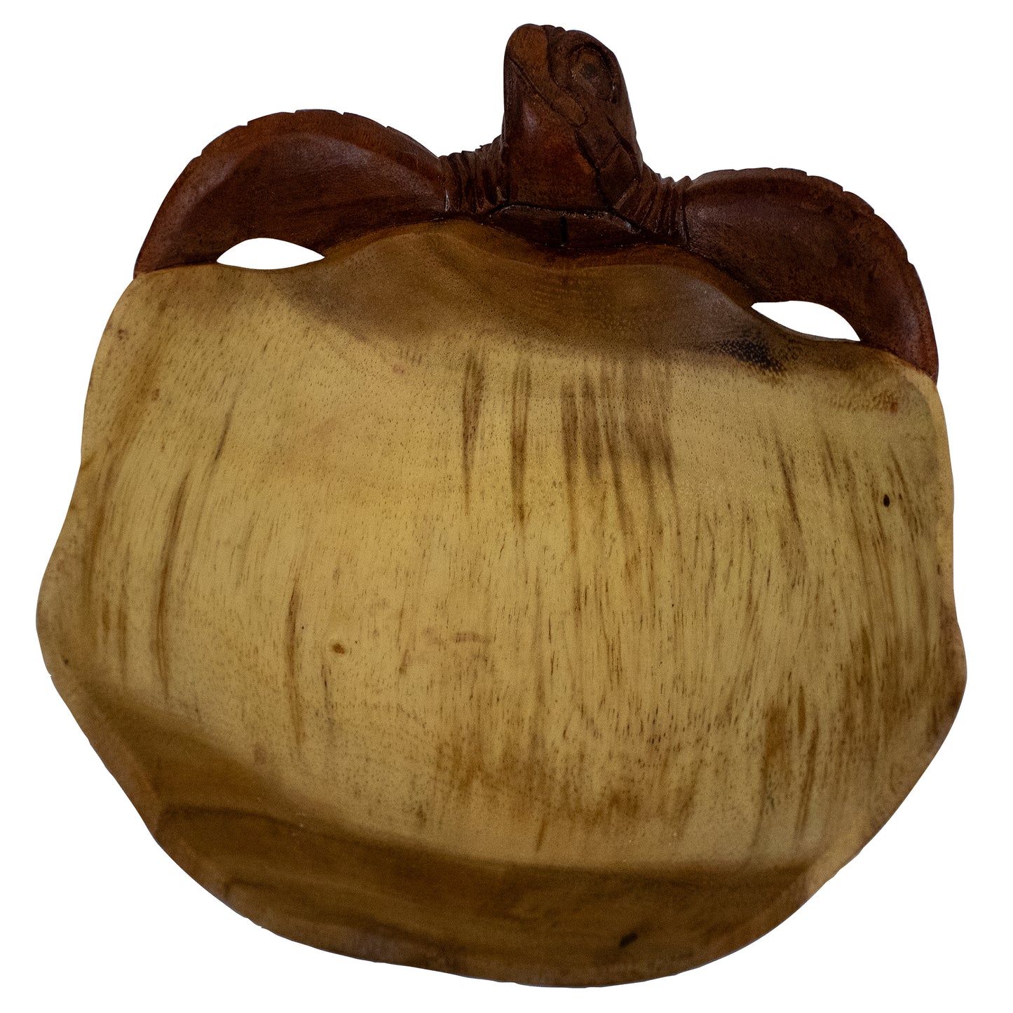 Turtle Tranquility: Hand-Carved Wooden Turtle Bowls