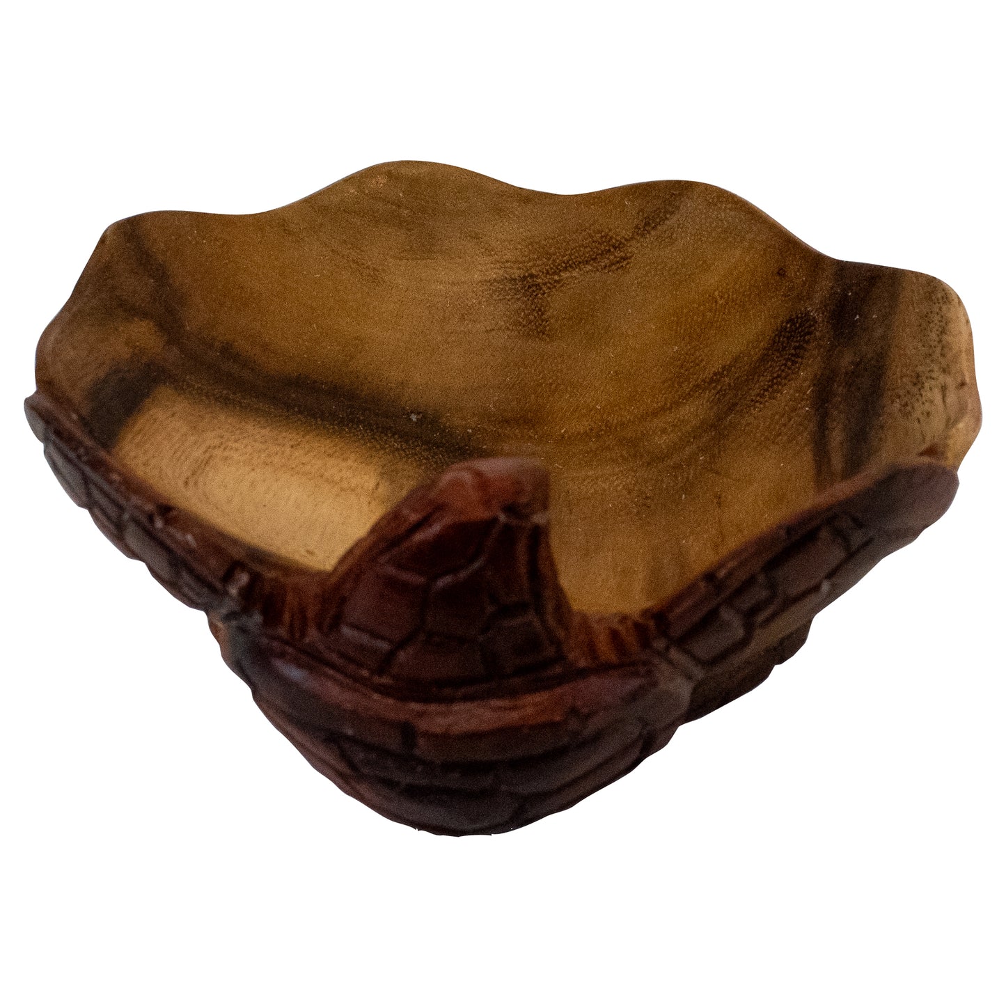Turtle Tranquility: Hand-Carved Wooden Turtle Bowls
