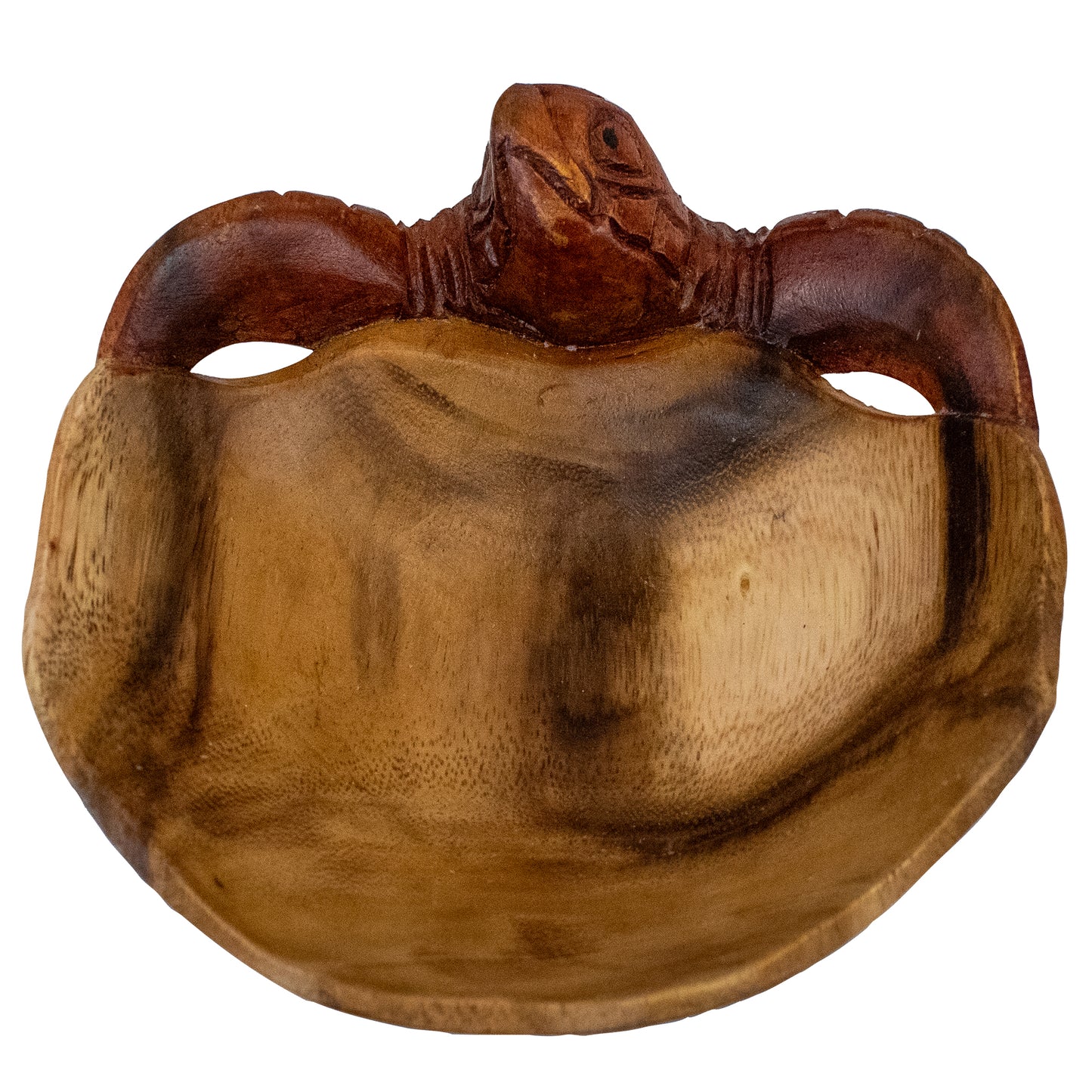Turtle Tranquility: Hand-Carved Wooden Turtle Bowls